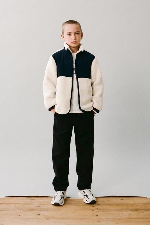 Shearling jacket - off white