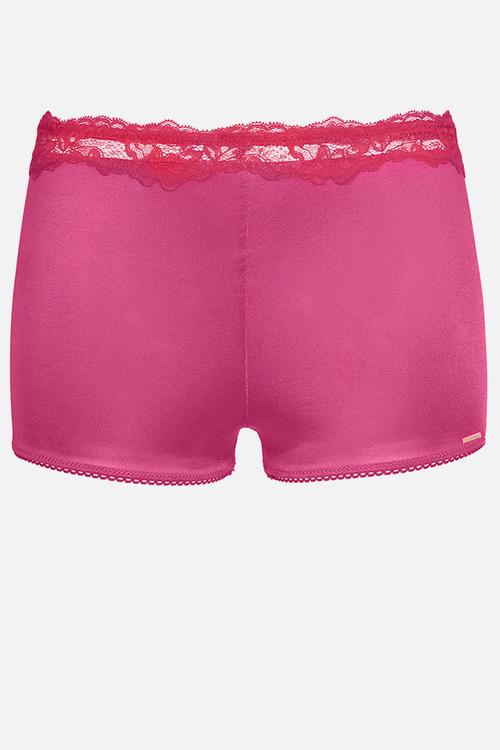 Plus origins-shiny micro boyshorts - pink
