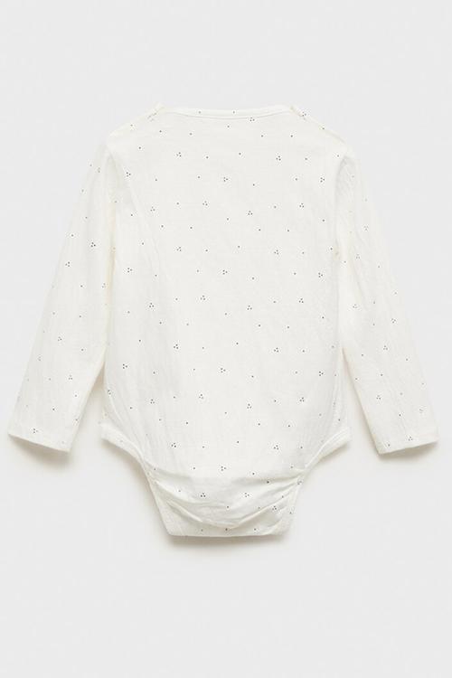 Bodysuit dot - natural
