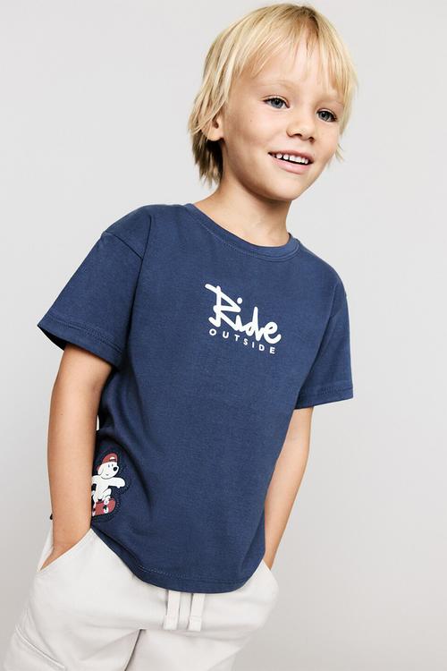 T-shirt perro - dark blue