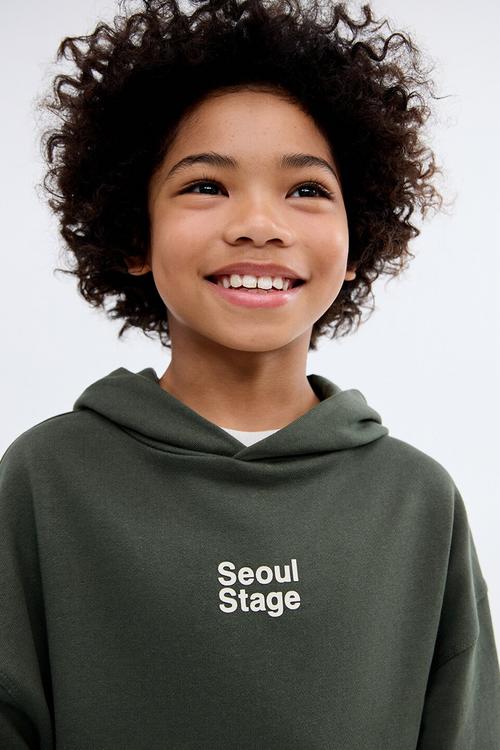 Sweatshirt seoul - medium green