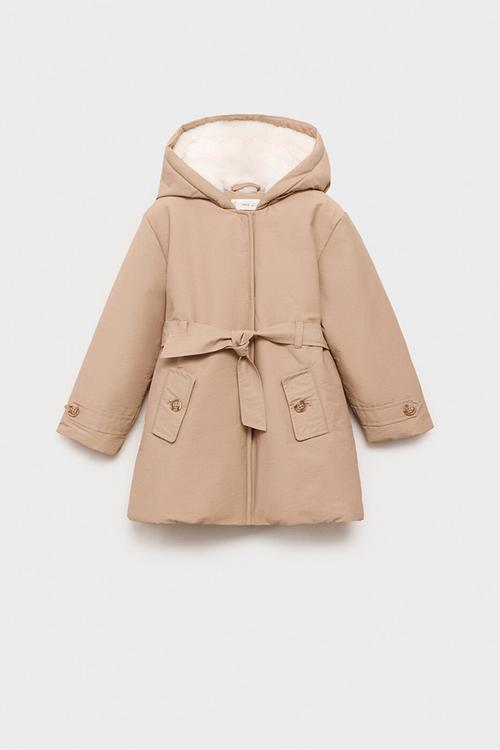 Puffer coat dina - light/pastel brown
