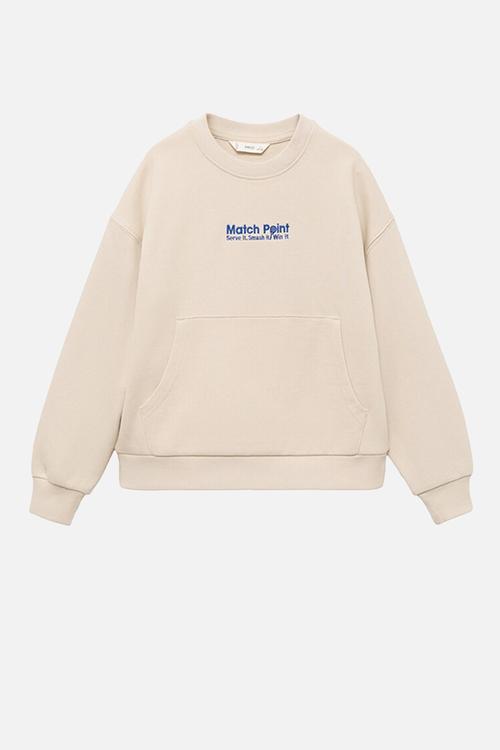 Sweatshirt play - light pastel brown