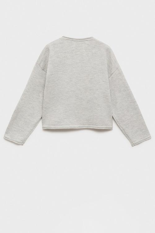 Cardigan sally - light/pastel gray