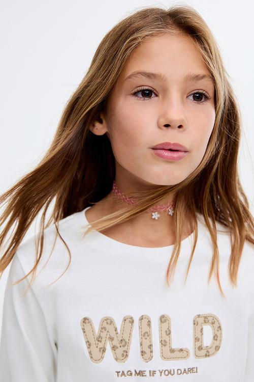 T-Shirt WILD - Natural