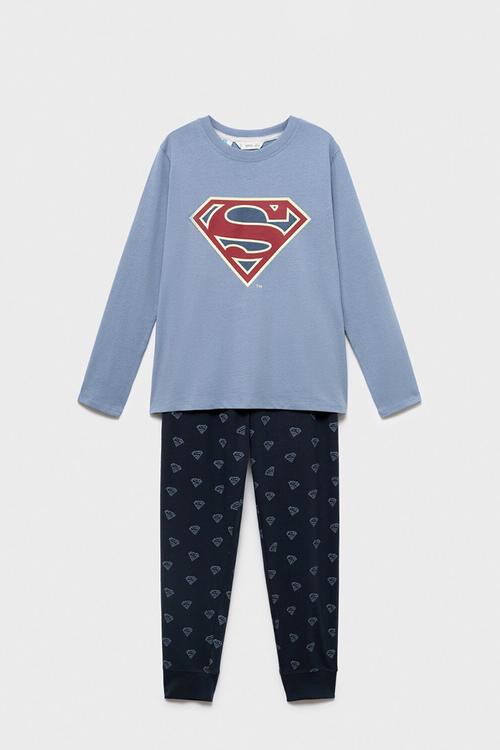 Pyjama superman - medium blue