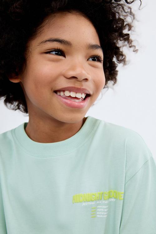 T-shirt midnight - turquoise & aqua