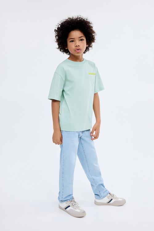 T-shirt midnight - turquoise & aqua