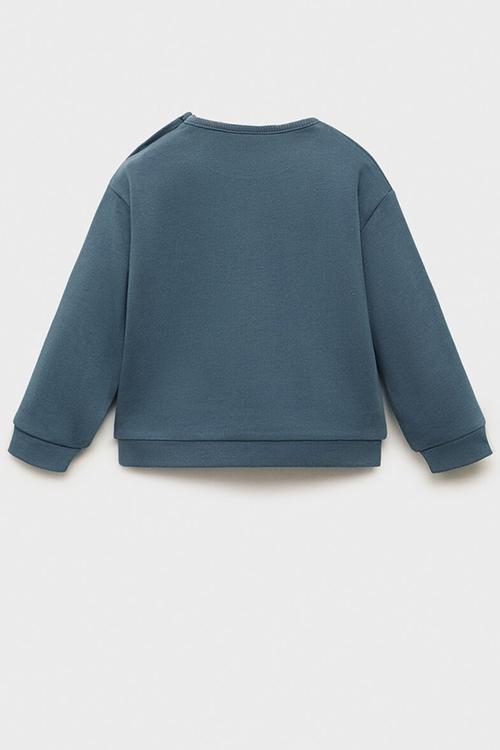 Sweatshirt enjoy - medium blue