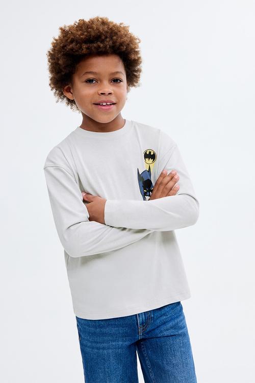 T-shirt batlogo - natural