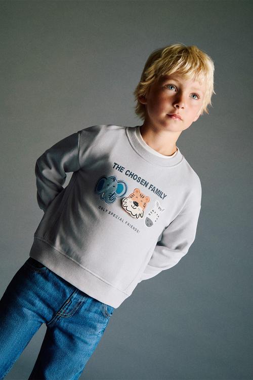 Sweatshirt family - natural