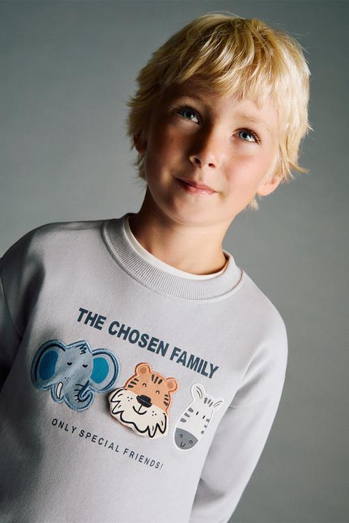 Sweatshirt family - natural