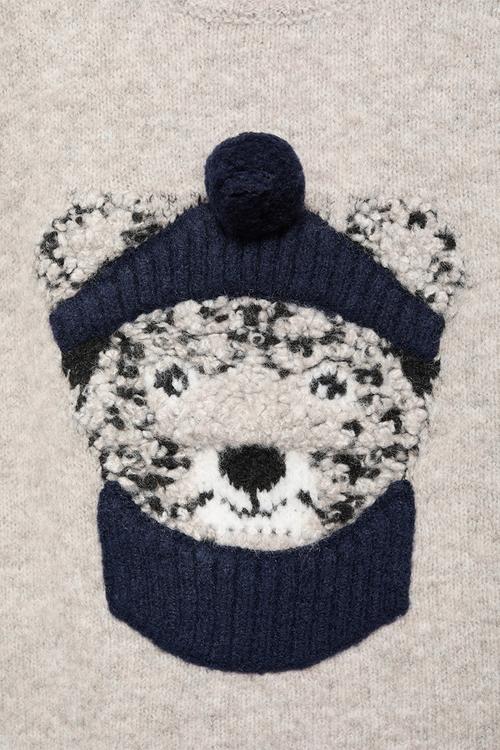 Sweater ROAR - Light Pastel Gray