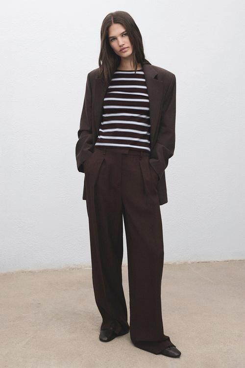 Sweater rirar - dark brown