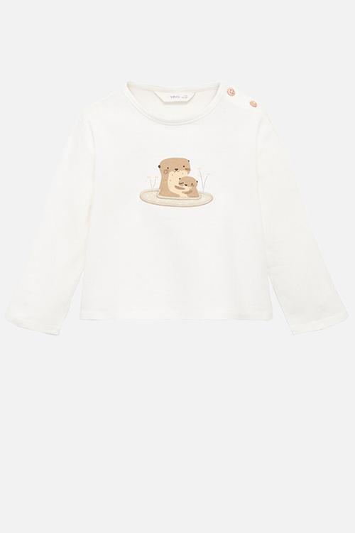 T-shirt nutria - natural