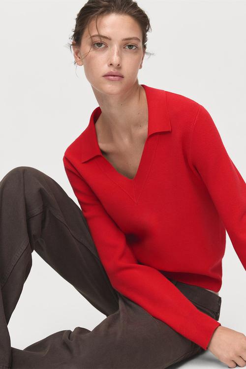 Sweater jan - red
