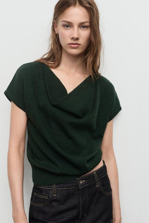 Sweater watecami - dark green