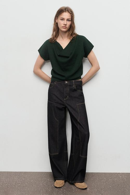 Sweater watecami - dark green