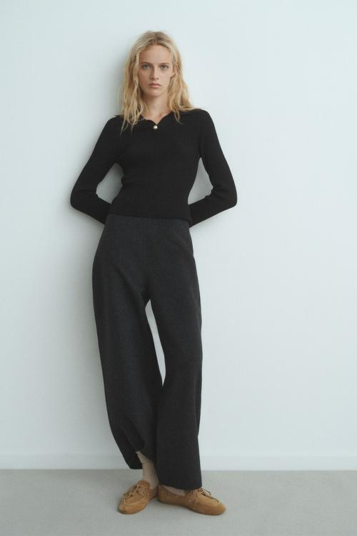 Sweater button - black