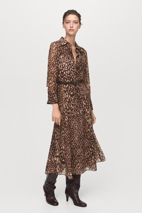Dress stefi - brown