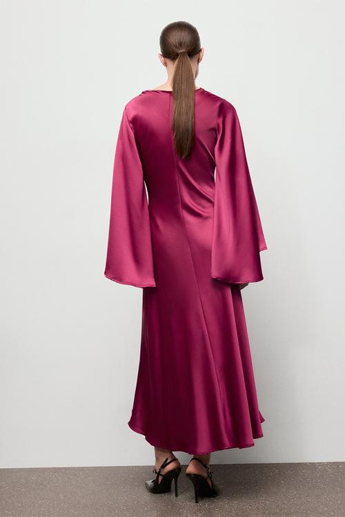 Dress maria - bright pink