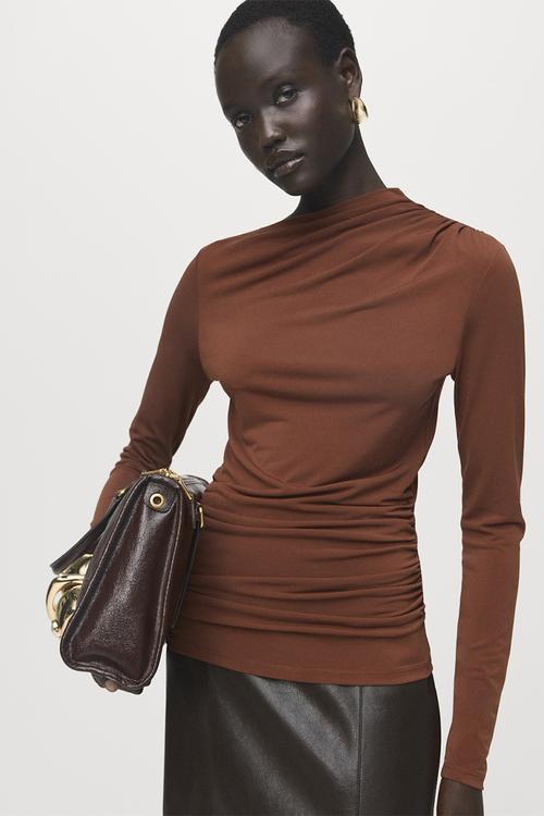T-shirt chasi - brown
