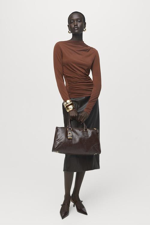 T-shirt chasi - brown