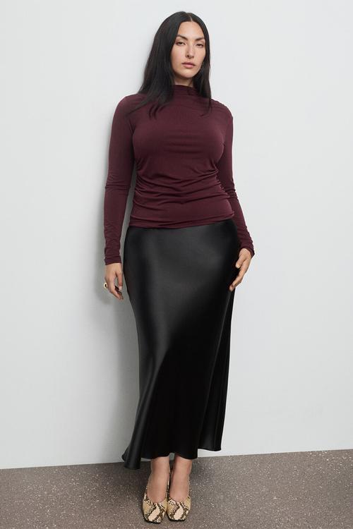 T-shirt chasi - dark red