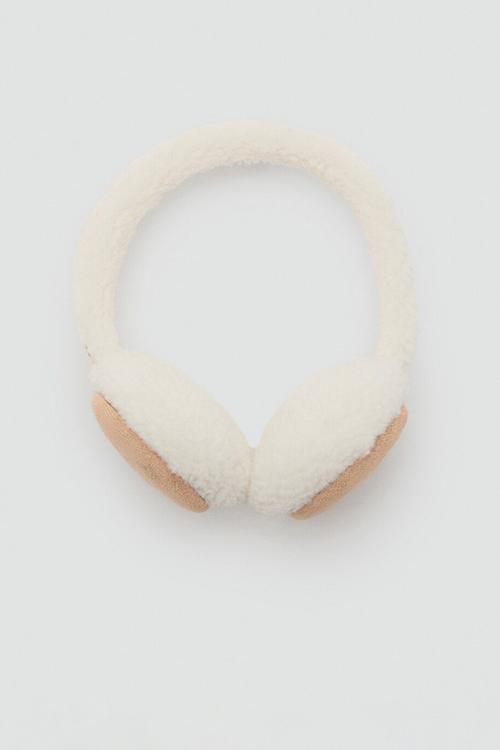 Shearling earmuffs - brown