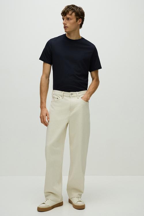 Coolmax® regular fit t-shirt - navy blue