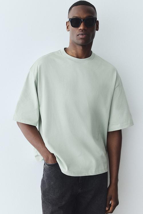 Oversized fit t-shirt - mint green