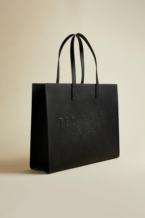 Sukicon east west icon tote bag-black