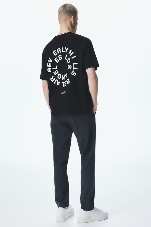 Slim fit trousers - dark grey