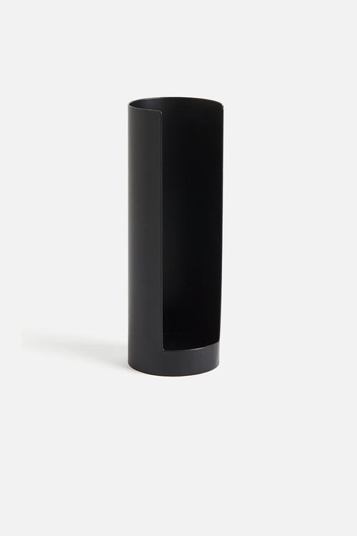 Metal cotton pad holder - black