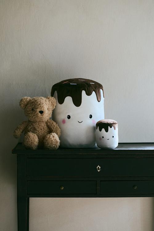 Marshmallow soft toy - white marshmallow