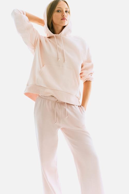 Wide joggers - light pink