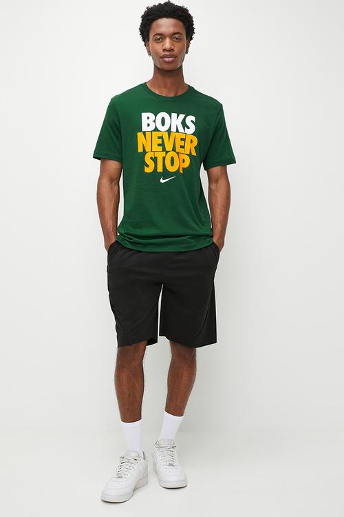 Springboks Never Stop Tee - Green