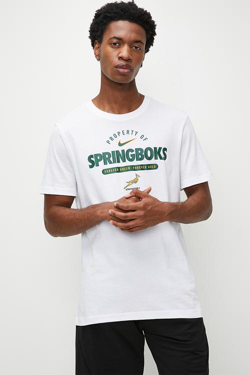 Springboks Property Of Tee - White