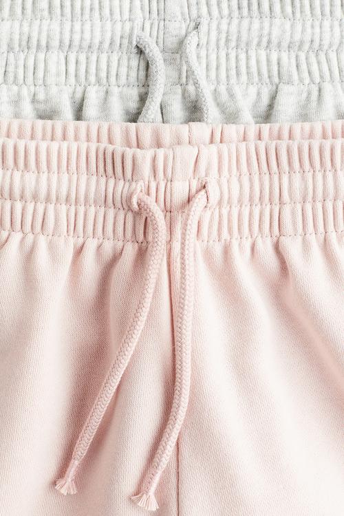 2-pack sweatshorts - pink