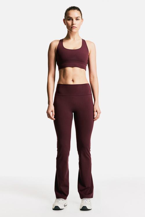 Medium support sports bra with softmove™ -  light burgundy