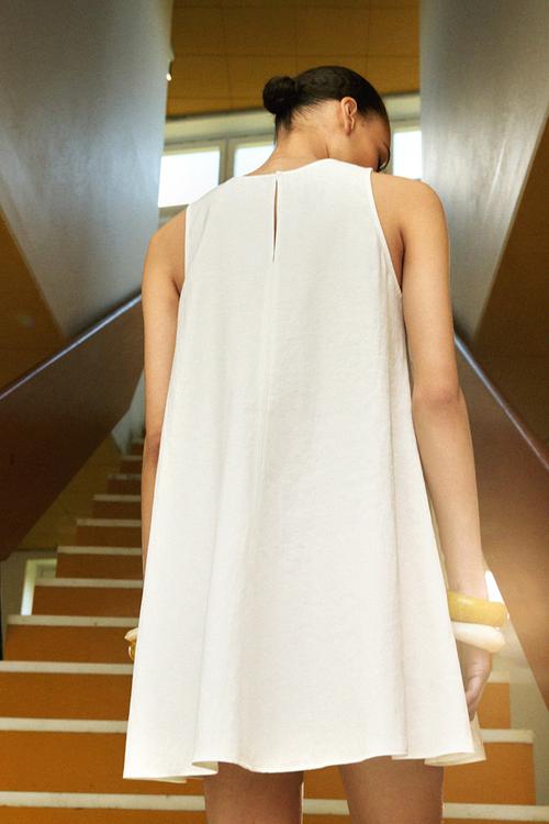 Shift dress - white