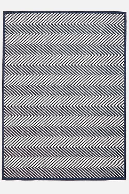 Zig Outdoor/Indoor Rug - Navy