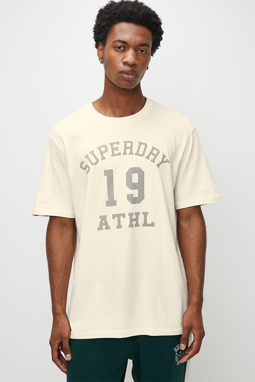 Athletic Ess Tee  - Desert Bone Off White