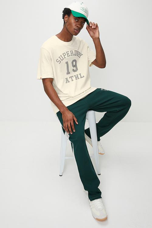 Athletic Ess Tee  - Desert Bone Off White
