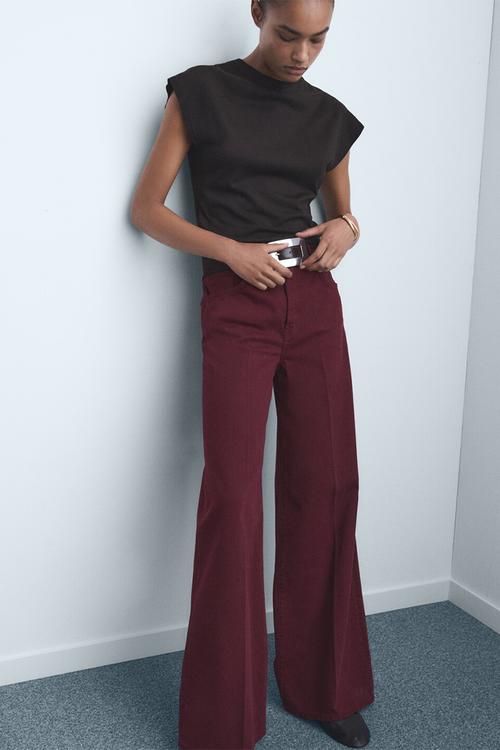 Jeans Elise - Dark Red