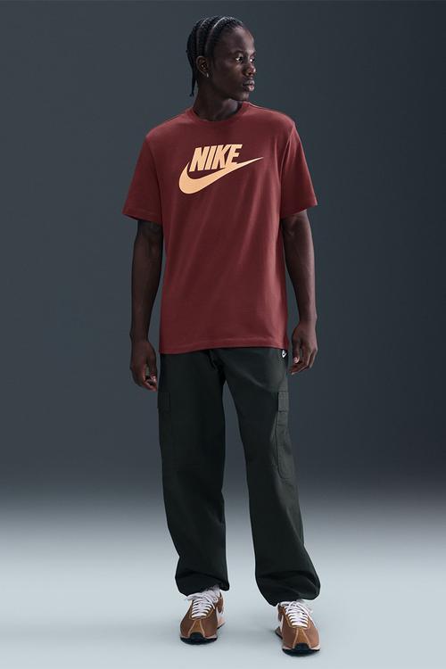 NSW  Icon Futura Tee - Dark TeaRed