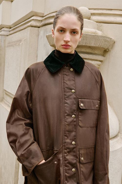 Parka england - medium brown