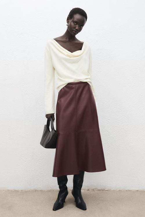 Skirt paris - dark red