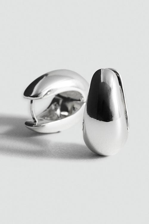 Simon earrings - silver