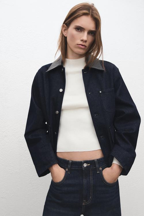 Jacket celia - open blue
